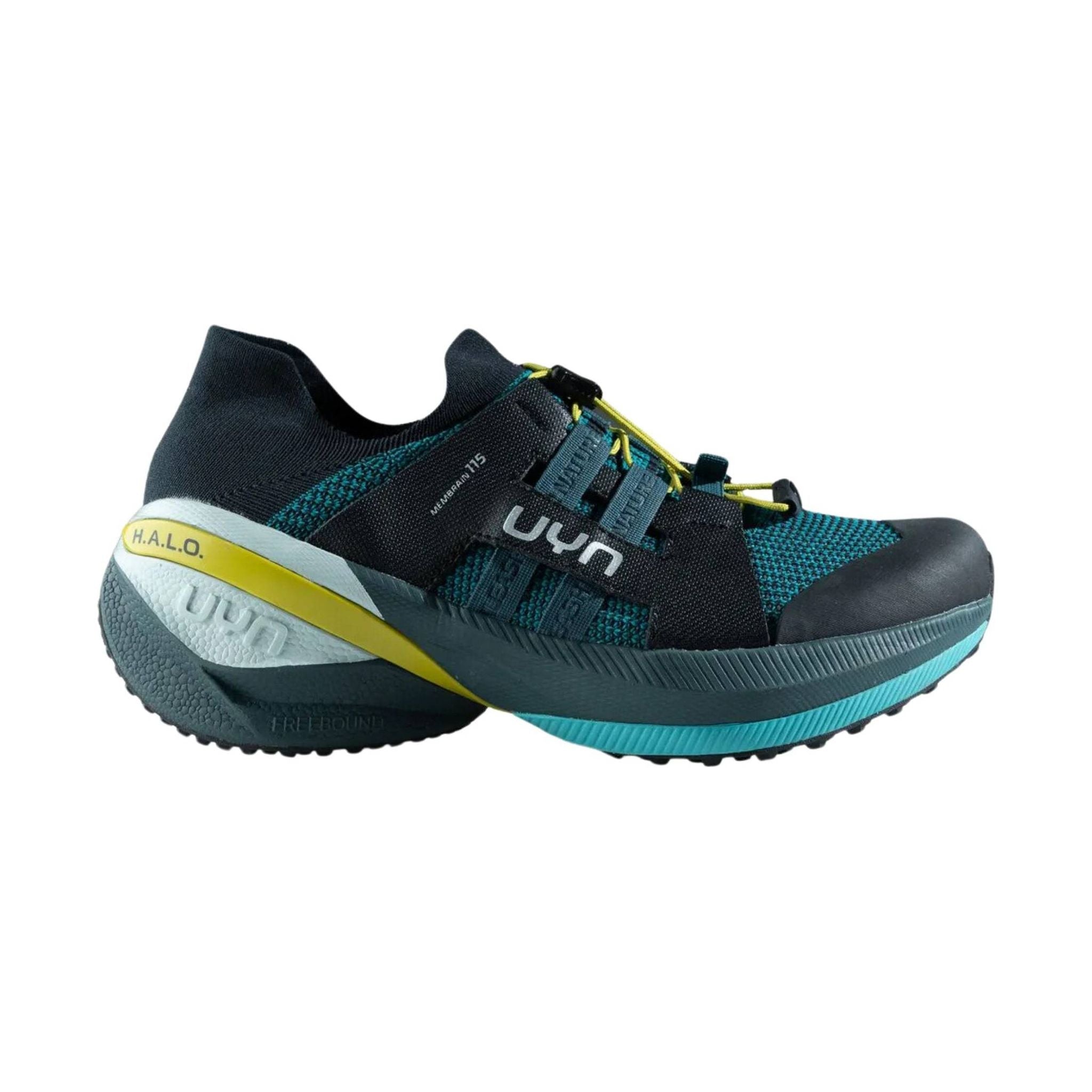 UYN Men's 6Sense Shoes - Anthracite/Deep Lake by Lenny's Shoe & Apparel