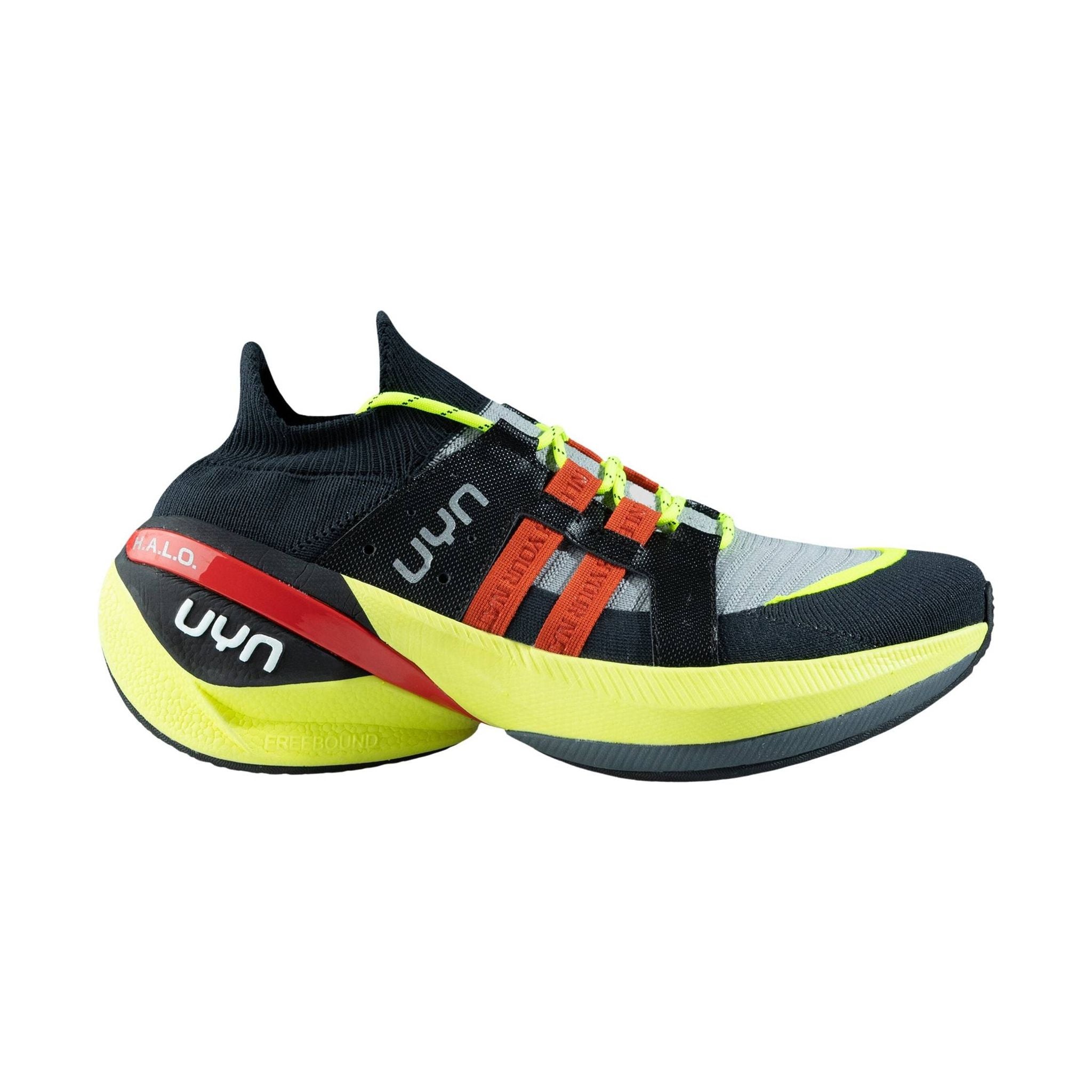 UYN Men's Synapsis Running Shoes - Anthracite/Orange by Lenny's Shoe & Apparel