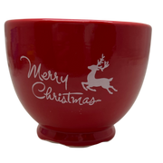 Dolomite Holiday Bowl Solid Red - Small