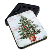 Christmas Gift Card Tin - Holiday Cheer Christmas Tree
