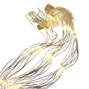 6' x 4' Firecracker LED Net Lights - Warm White - Silver Wire