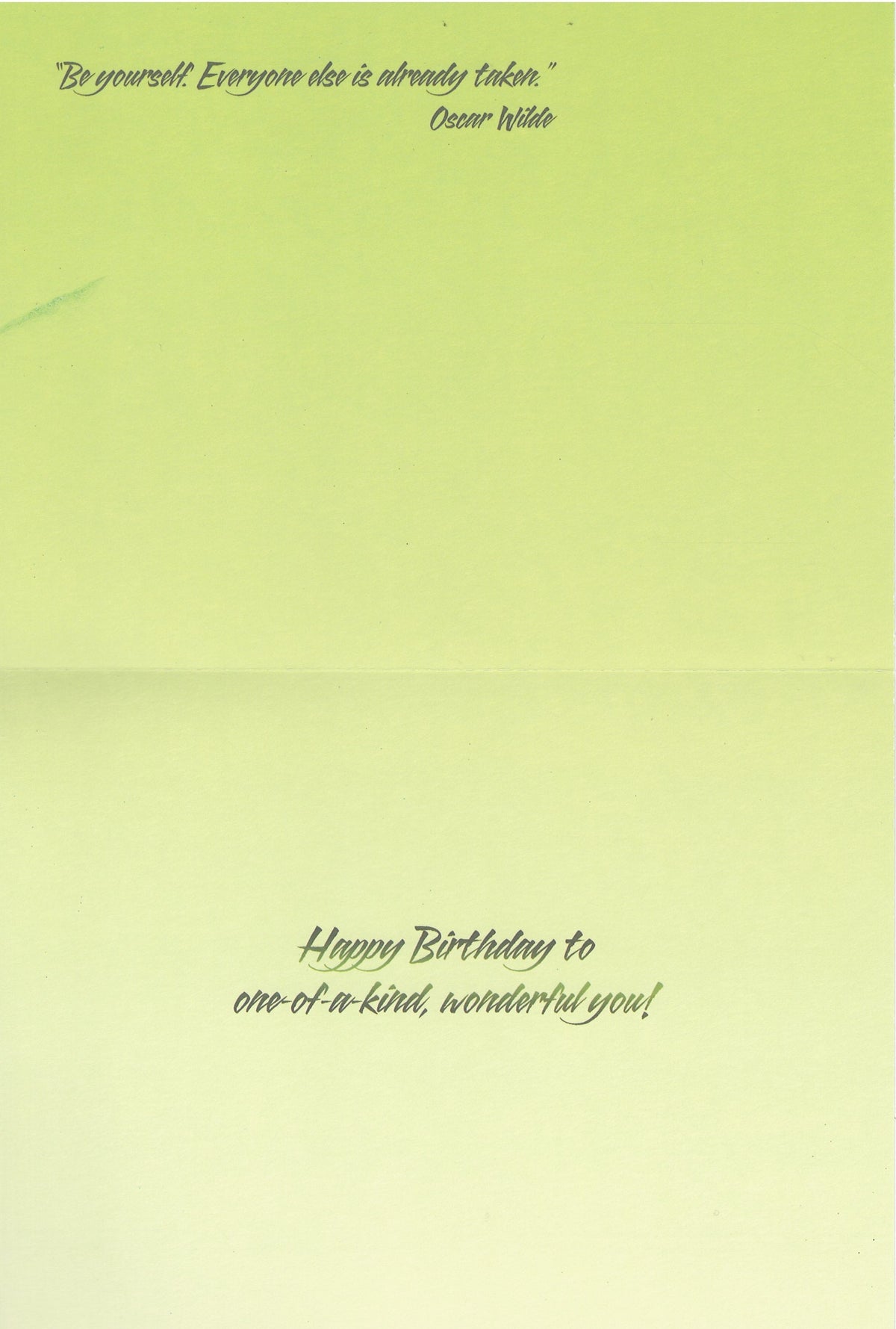 One Of A Kind - Birthday Card