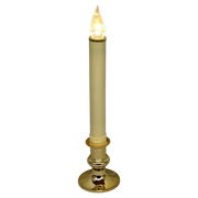 Newport LED Window Candle - Dixie - Brass