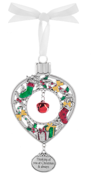 Jingle Bell Ornament - Thinking Of You At Christmas And Always