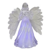 Lighted Acrylic Angel - Singing