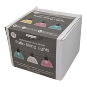 Retro Lampshade Patio String LIghts