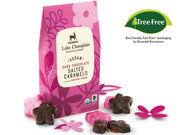 Vegan Dark Chocolate Salted Caramels