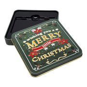 Christmas Gift Card Tin - Wishing you a Merry Little Christmas