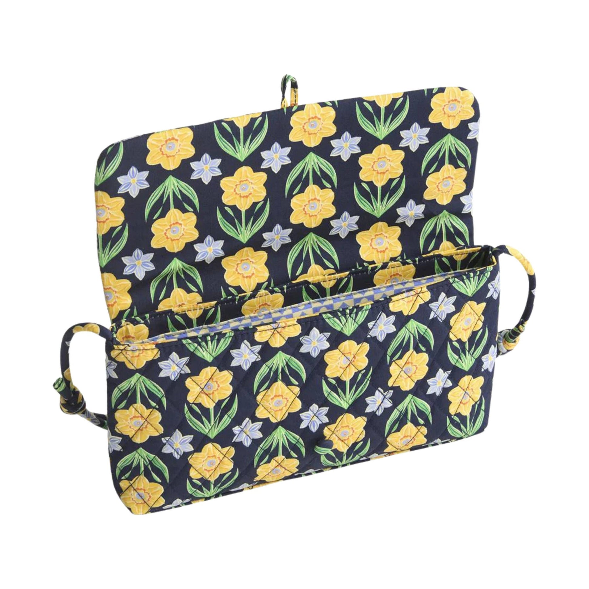 Vera Bradley Andover Shoulder Bag - Daffodils In Premium Cotton by Lenny's Shoe & Apparel