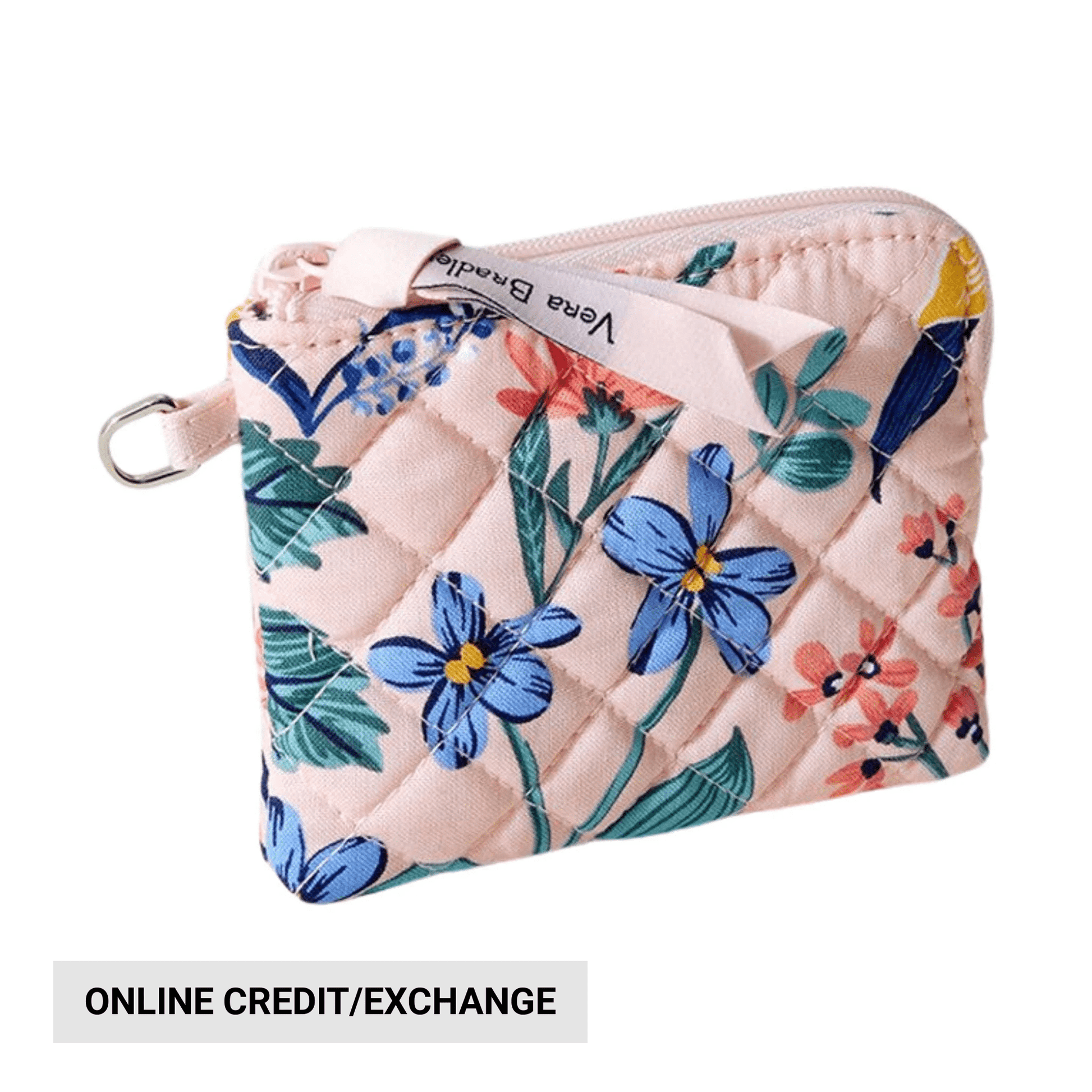 Vera Bradley Coin Purse - Paradise Coral by Lenny's Shoe & Apparel
