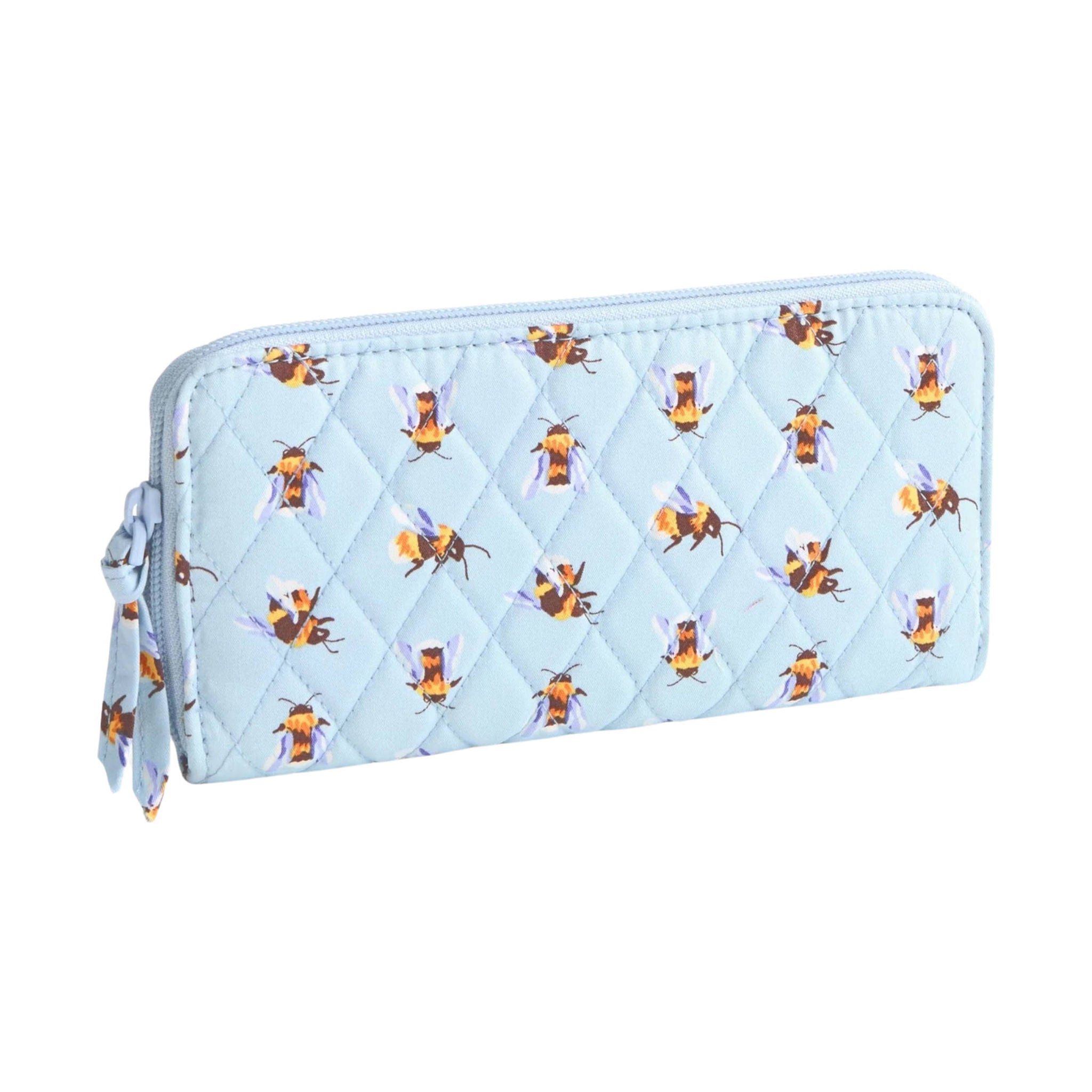 Vera Bradley Continental Wallet - Bee's Knees In Premium Cotton by Lenny's Shoe & Apparel