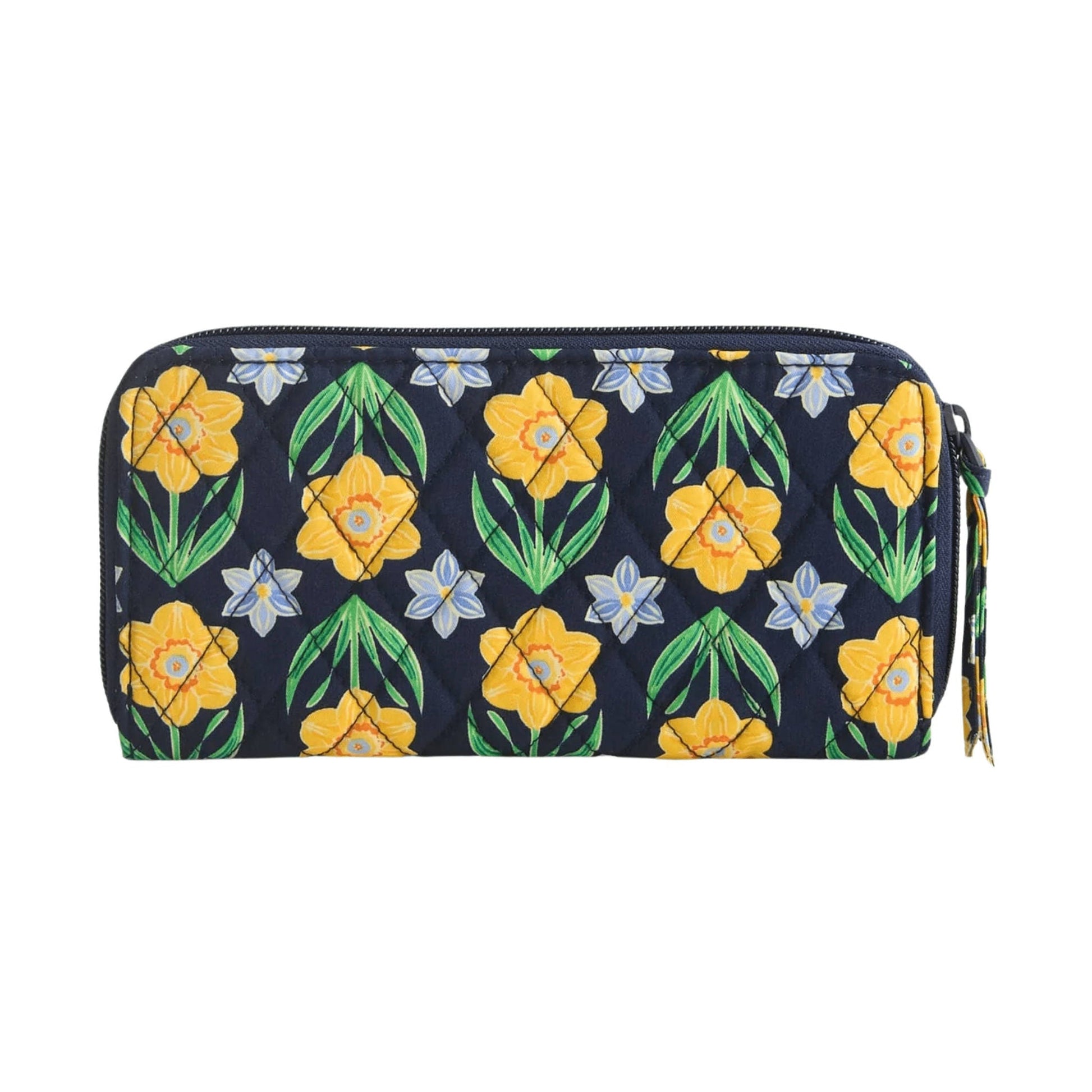 Vera Bradley Continental Wallet - Daffodils In Premium Cotton by Lenny's Shoe & Apparel