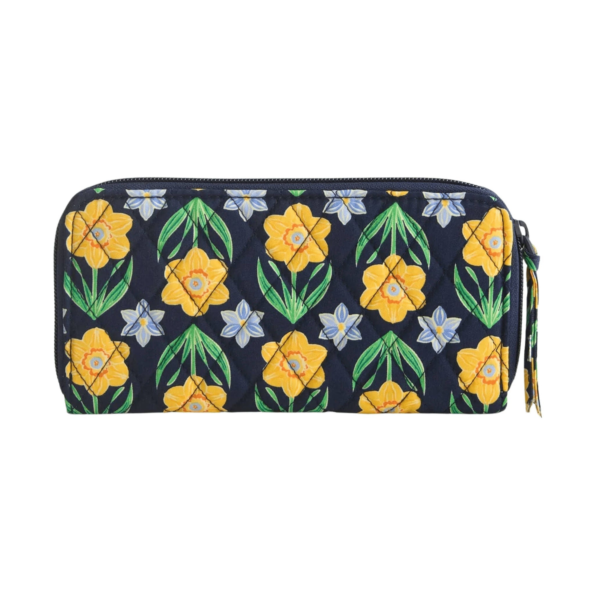 Vera Bradley Continental Wallet - Daffodils In Premium Cotton by Lenny's Shoe & Apparel