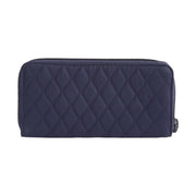 Vera Bradley Continental Wallet - Peacoat In Premium Cotton by Lenny's Shoe & Apparel