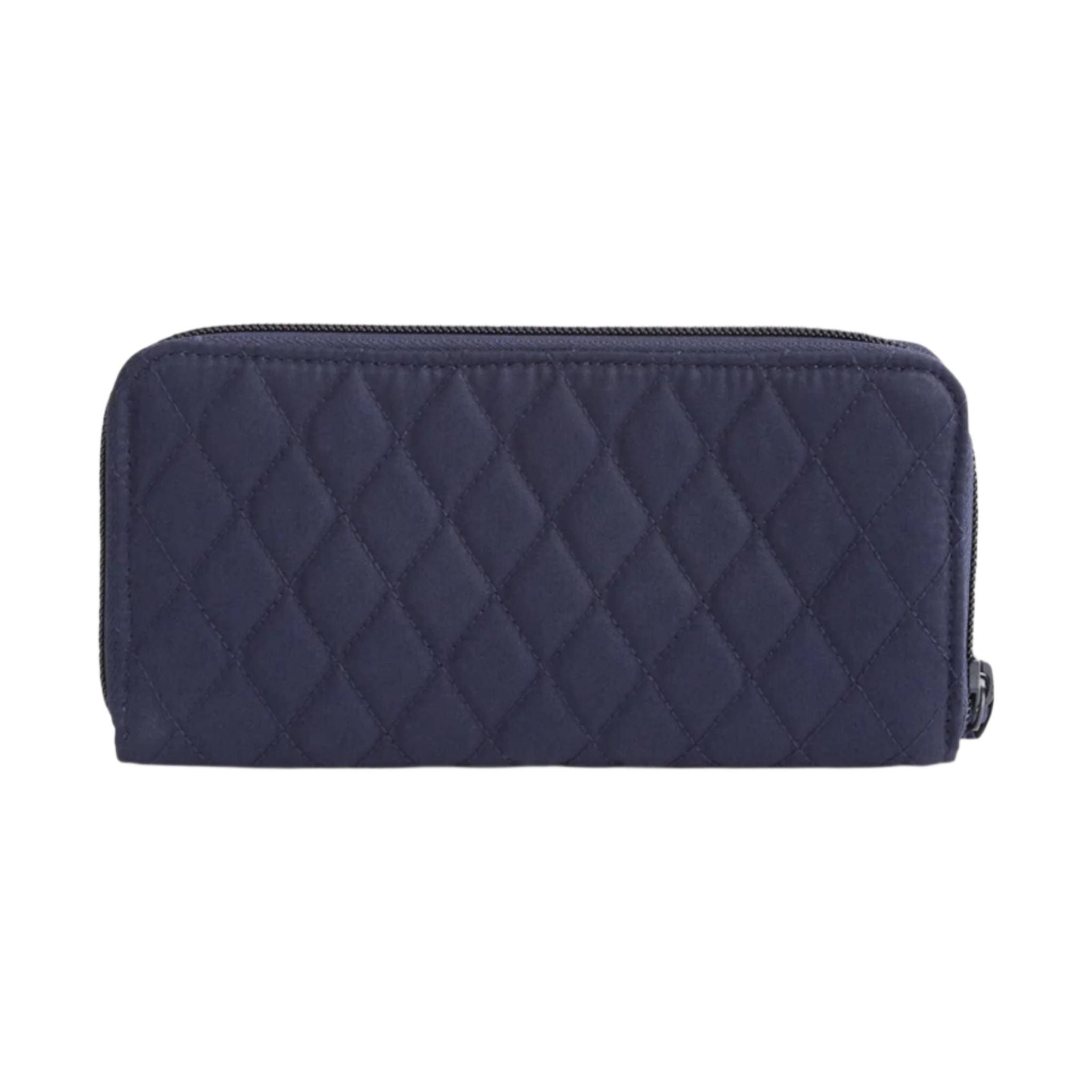 Vera Bradley Continental Wallet - Peacoat In Premium Cotton by Lenny's Shoe & Apparel