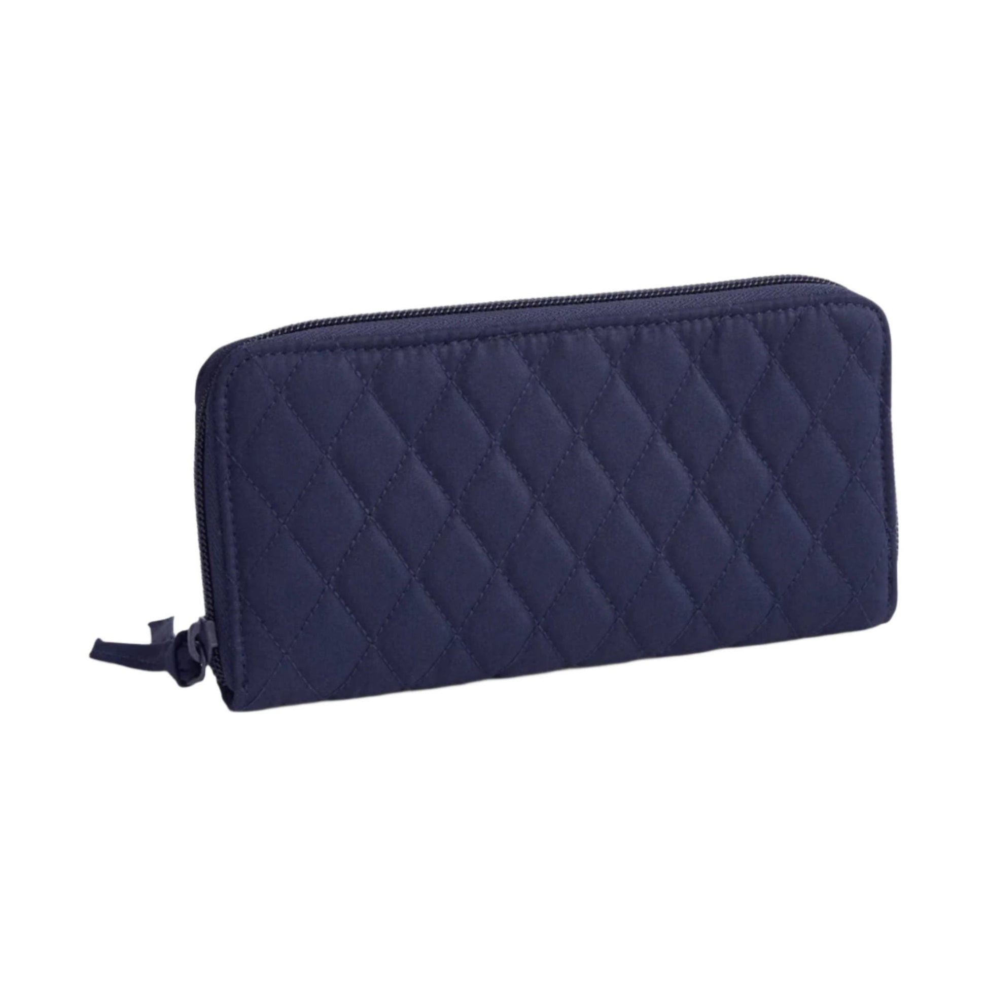 Vera Bradley Continental Wallet - Peacoat In Premium Cotton by Lenny's Shoe & Apparel