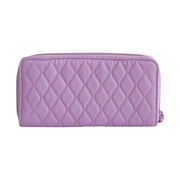 Vera Bradley Continental Wallet - Purple Rhapsody In Premium Cotton by Lenny's Shoe & Apparel