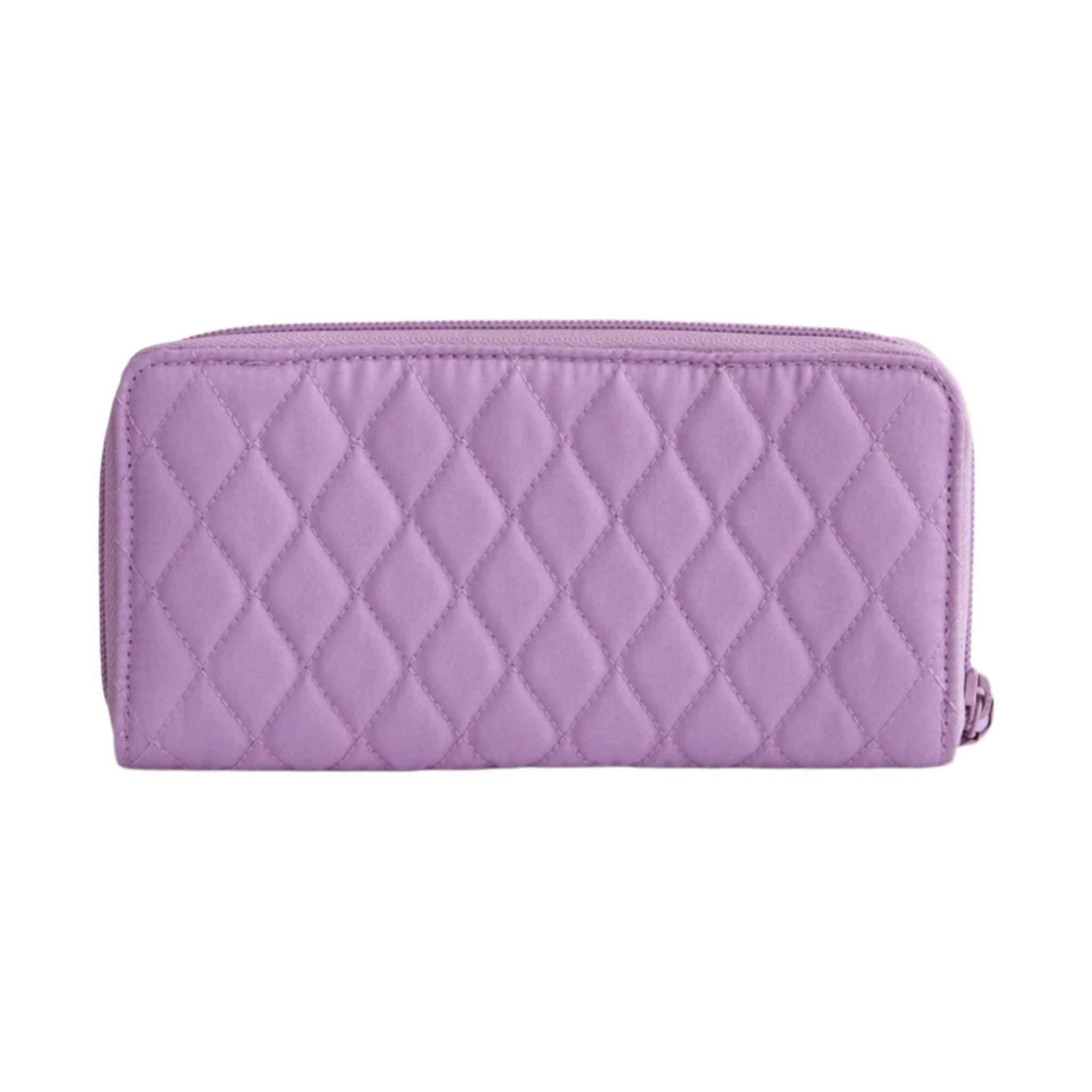 Vera Bradley Continental Wallet - Purple Rhapsody In Premium Cotton by Lenny's Shoe & Apparel