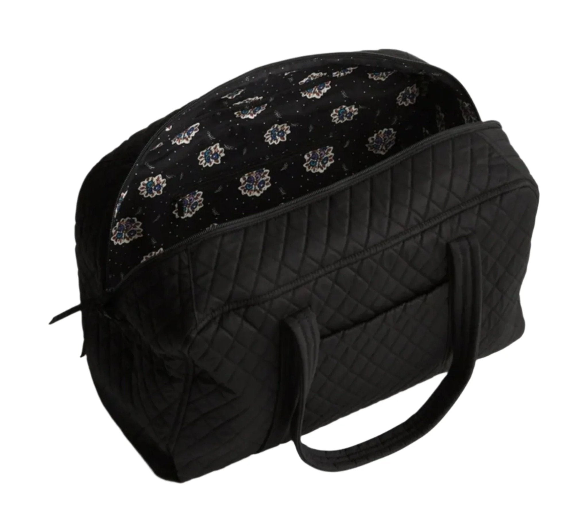 Vera Bradley Miramar Weekender Bag - Moonless Night In Premium Cotton by Lenny's Shoe & Apparel