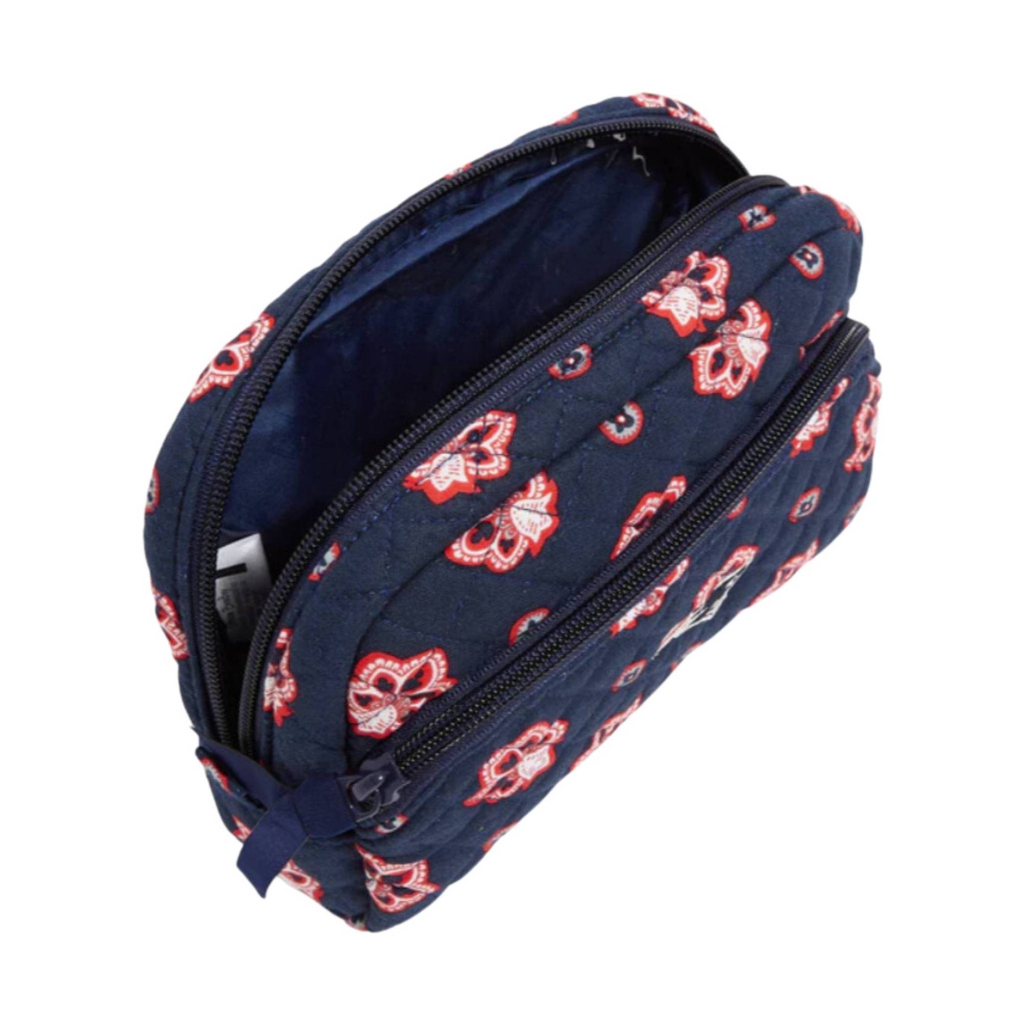 Vera Bradley NFL Medium Cosmetic New England Patriots - Nautical Blue/Red by Lenny's Shoe & Apparel