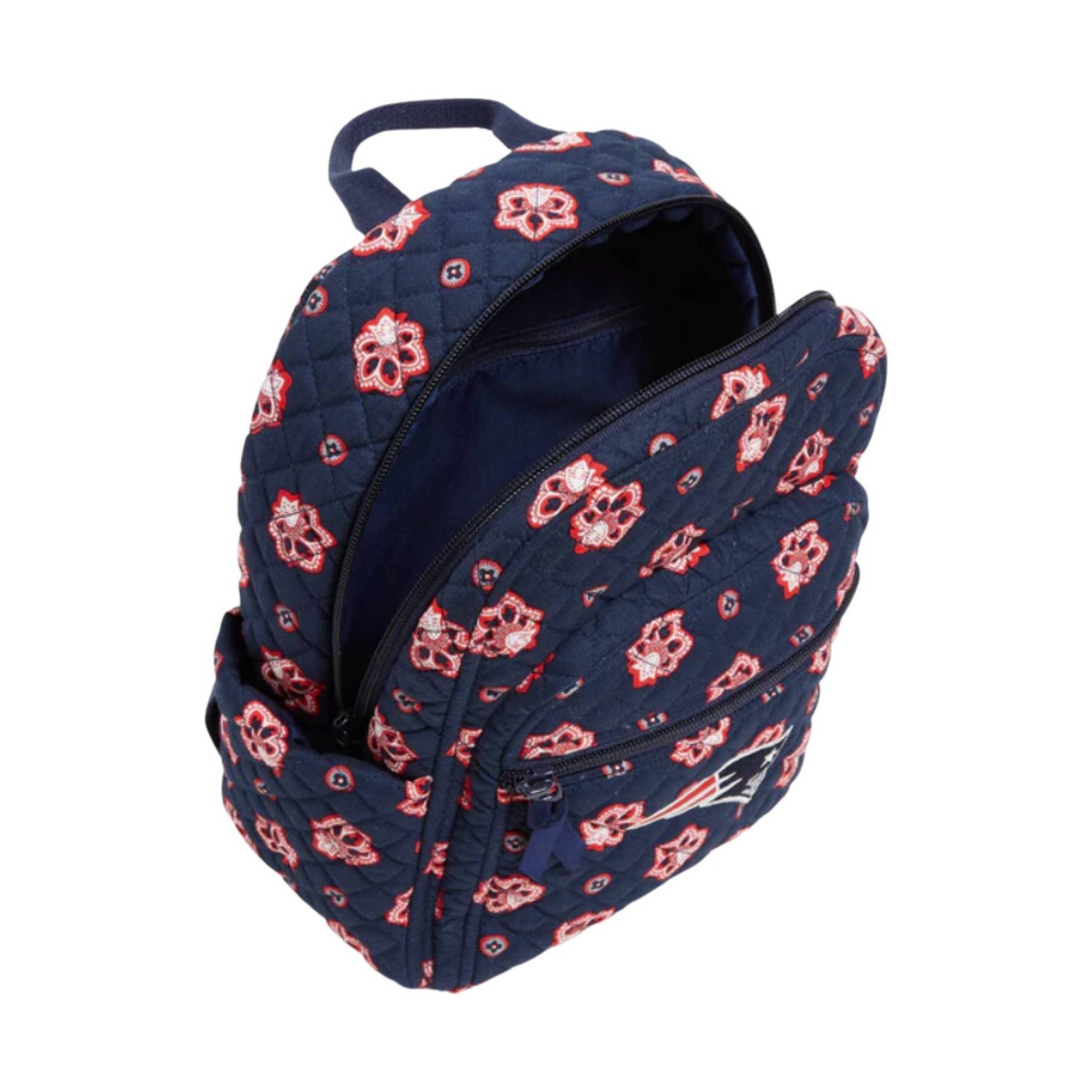 Vera Bradley NFL Small Backpack New England Patriots - Nautical Blue/Red by Lenny's Shoe & Apparel