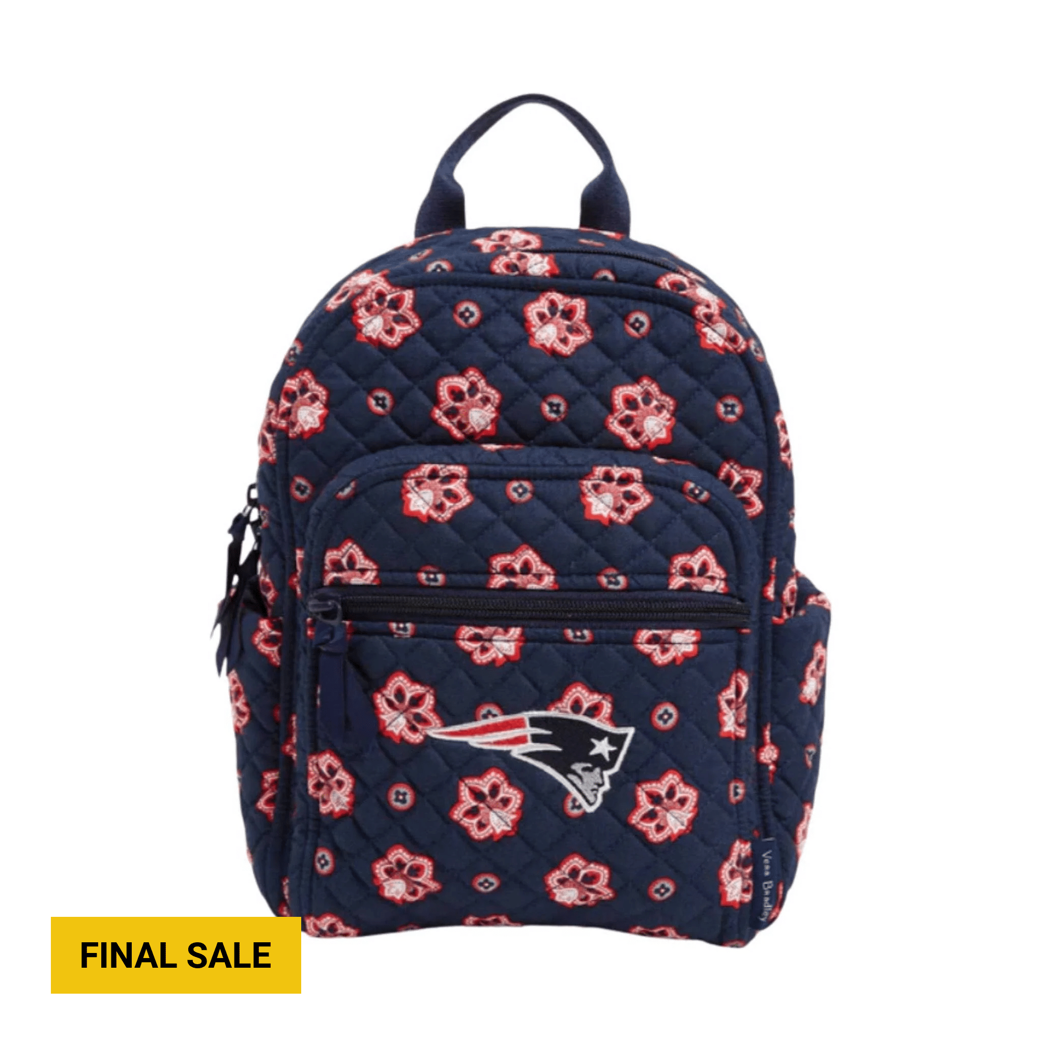 Vera Bradley NFL Small Backpack New England Patriots - Nautical Blue/Red by Lenny's Shoe & Apparel