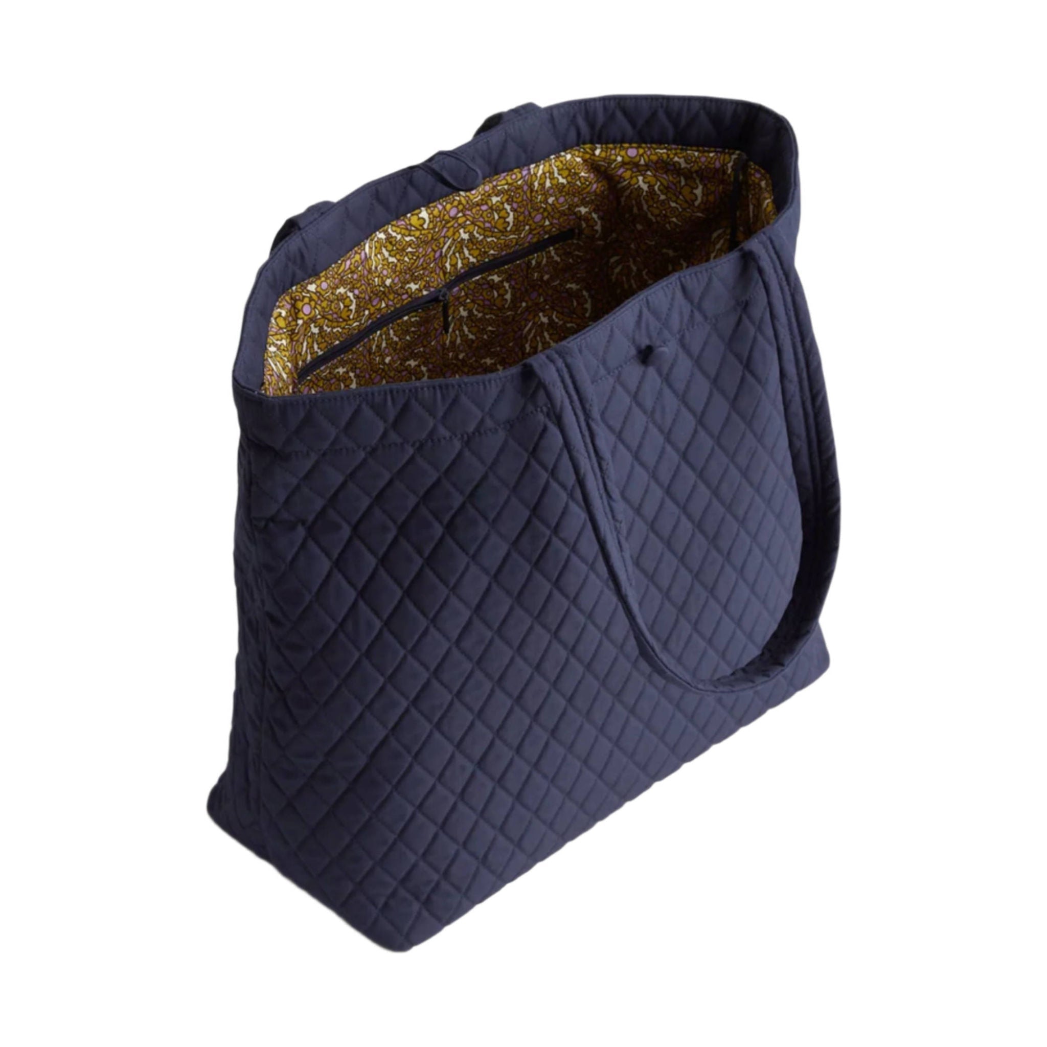 Vera Bradley Original Tote Bag - Peacoat In Premium Cotton by Lenny's Shoe & Apparel