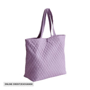 Vera Bradley Original Tote Bag - Purple Rhapsody In Premium Cotton