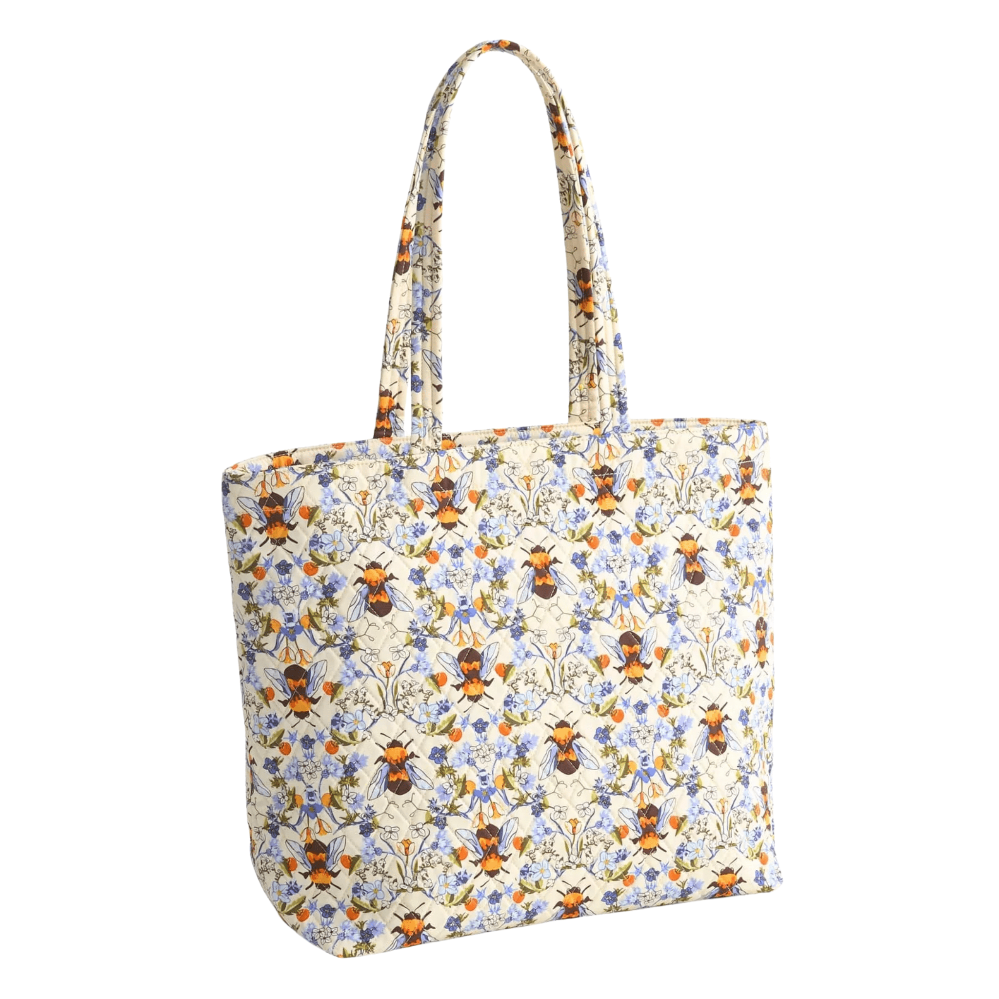 Vera Bradley Original Zip Tote - Bee Garden In Premium Cotton by Lenny's Shoe & Apparel