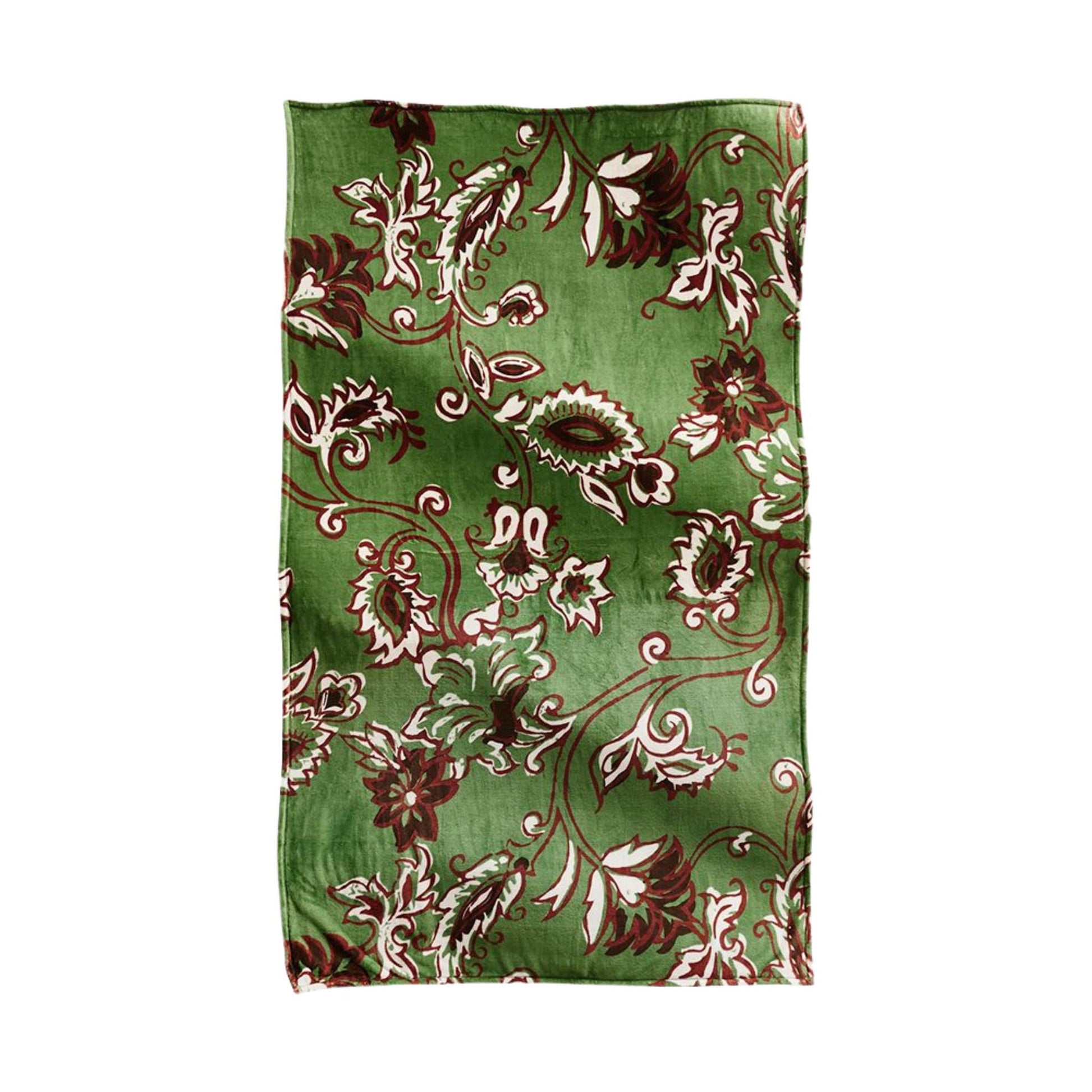 Vera Bradley Plush Throw Blanket - Vineyard Green by Lenny's Shoe & Apparel