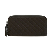 Vera Bradley RFID Jordin Continental Wallet - Black by Lenny's Shoe & Apparel