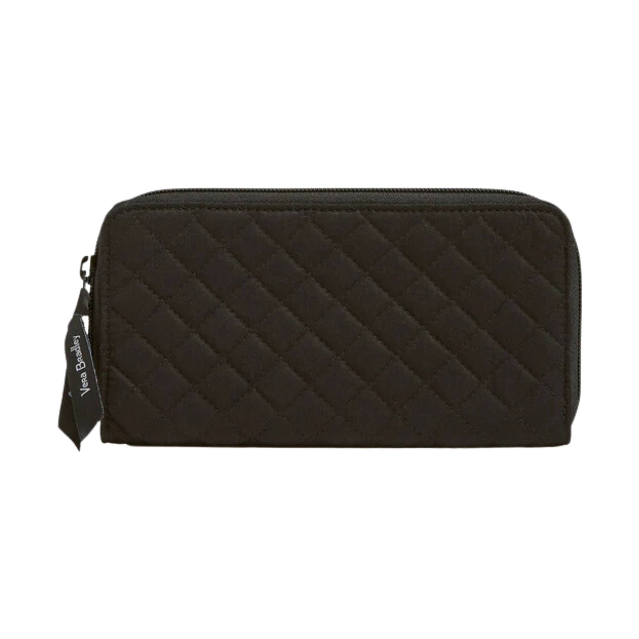 Vera Bradley RFID Jordin Continental Wallet - Black by Lenny's Shoe & Apparel