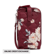 Vera Bradley RFID Large Smartphone Wristlet In Performance Twill - Blooms and Branches by Lenny's Shoe & Apparel