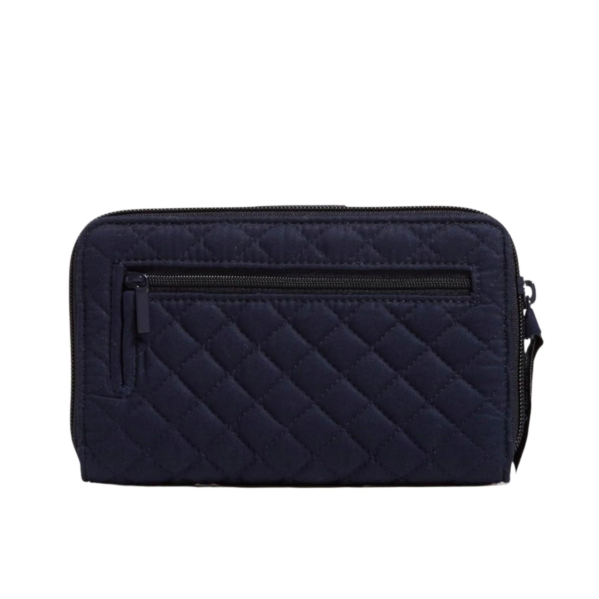 Vera Bradley RFID Turnlock Wallet - Classic Navy by Lenny's Shoe & Apparel