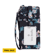 Vera Bradley RFID Ultimate Card Case - Navy Garden by Lenny's Shoe & Apparel