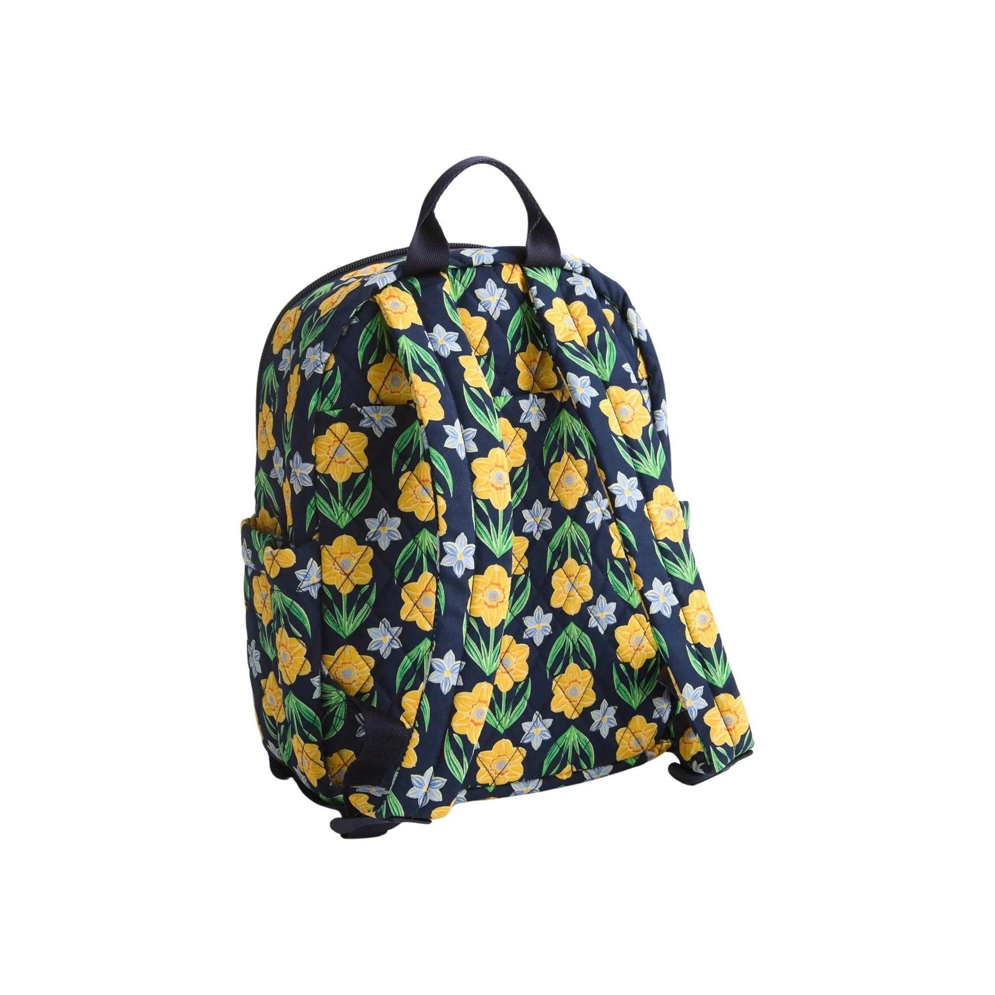 Vera Bradley Small Banbury Backpack - Daffodils In Premium Cotton by Lenny's Shoe & Apparel
