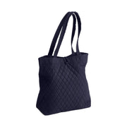 Vera Bradley Small Original Tote Bag - Peacoat In Premium Cotton by Lenny's Shoe & Apparel
