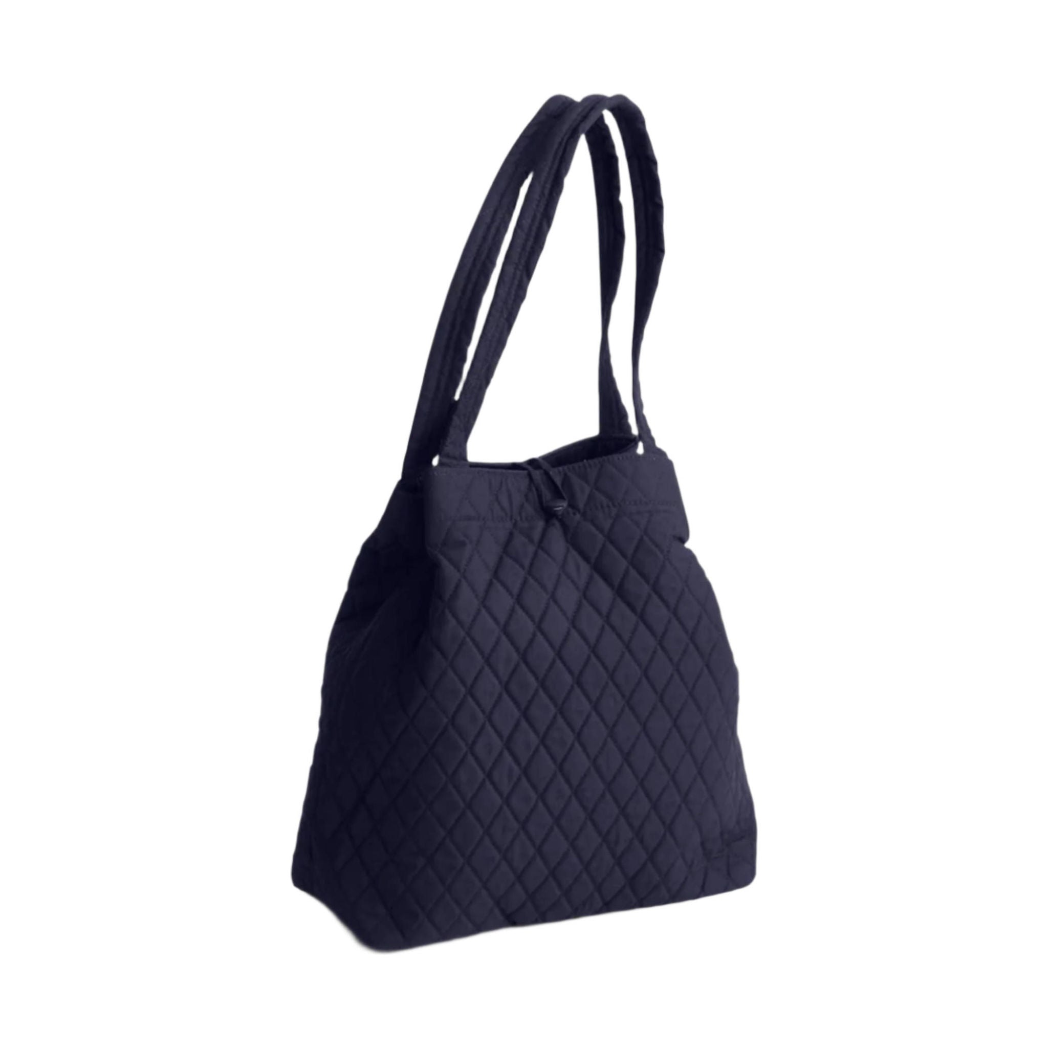 Vera Bradley Small Original Tote Bag - Peacoat In Premium Cotton by Lenny's Shoe & Apparel