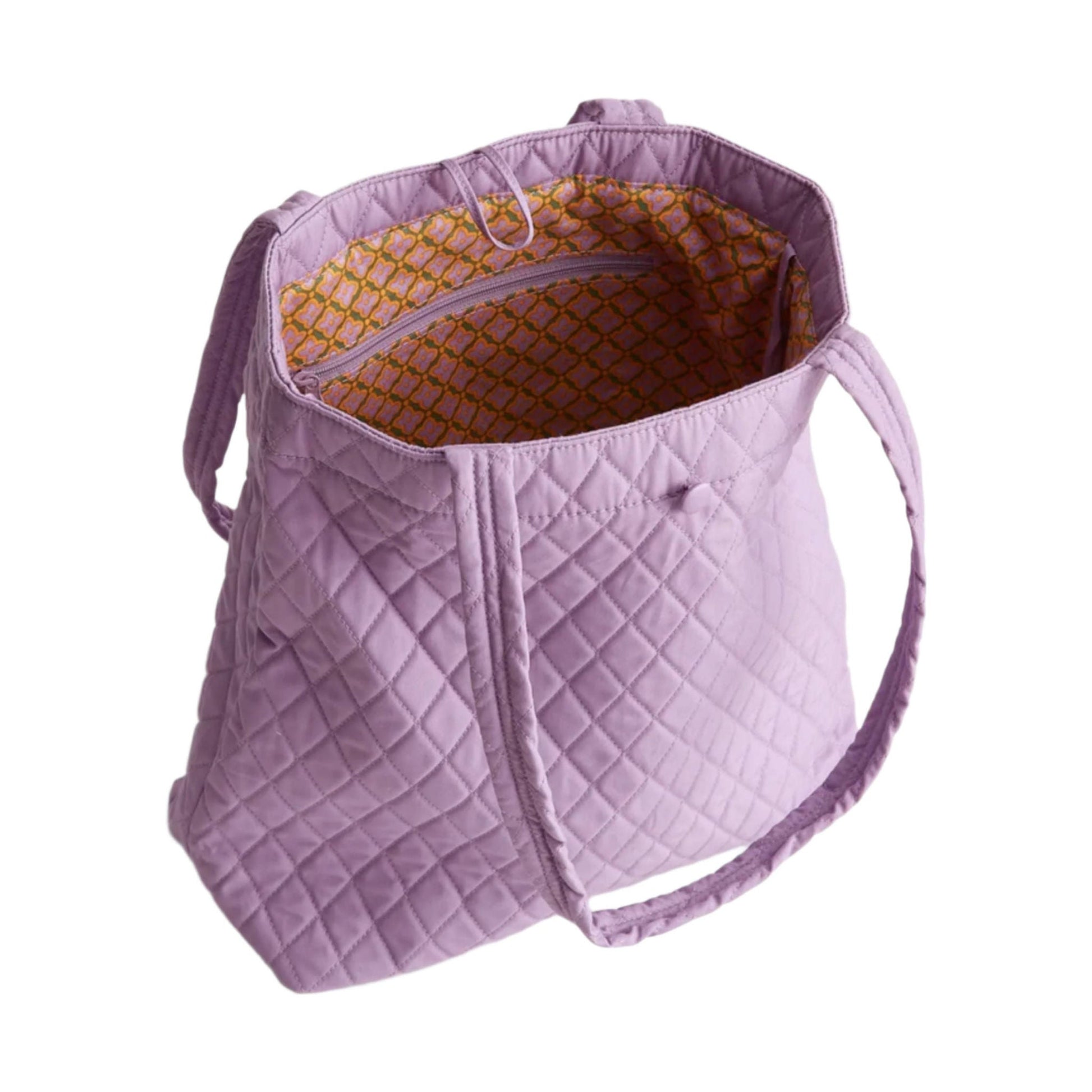 Vera Bradley Small Original Tote Bag - Purple Rhapsody In Premium Cotton by Lenny's Shoe & Apparel