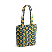 Vera Bradley Small Original Zip Tote Bag - Daffodils In Premium Cotton by Lenny's Shoe & Apparel
