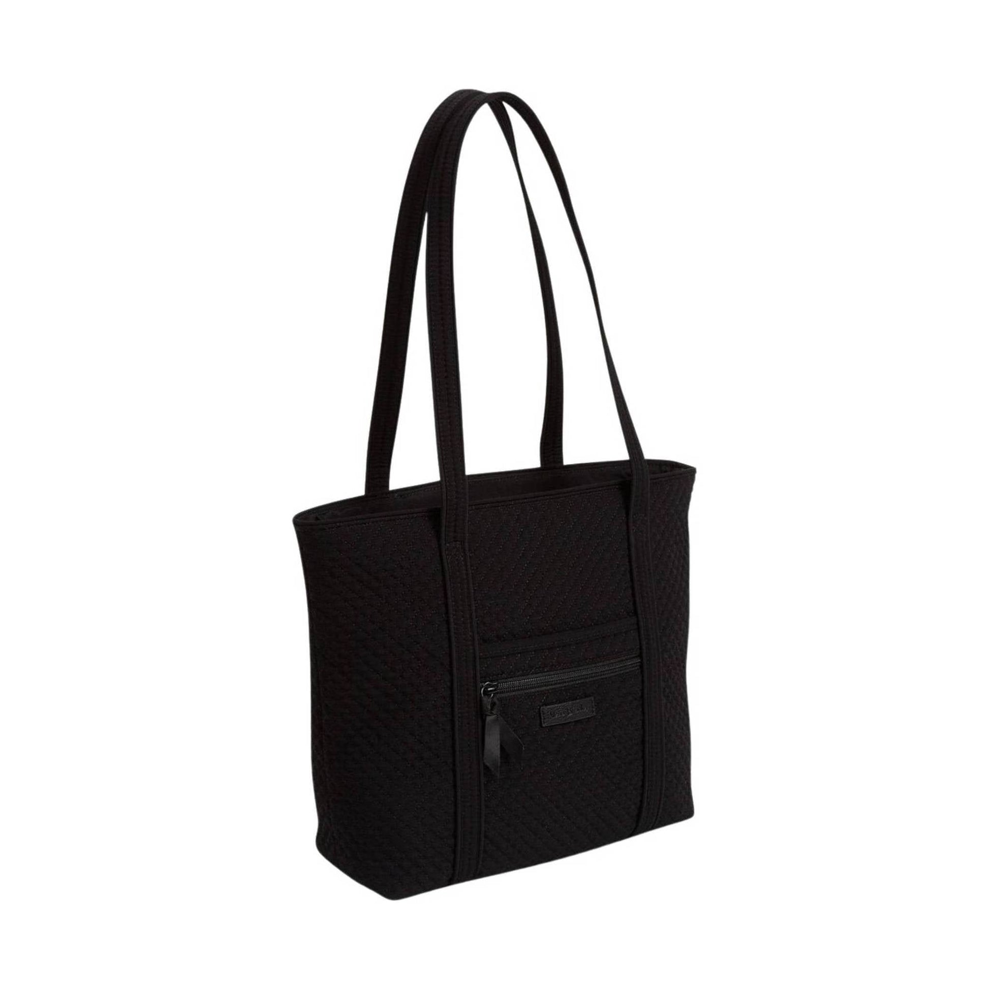 Vera Bradley Small Vera Tote - Classic Black by Lenny's Shoe & Apparel