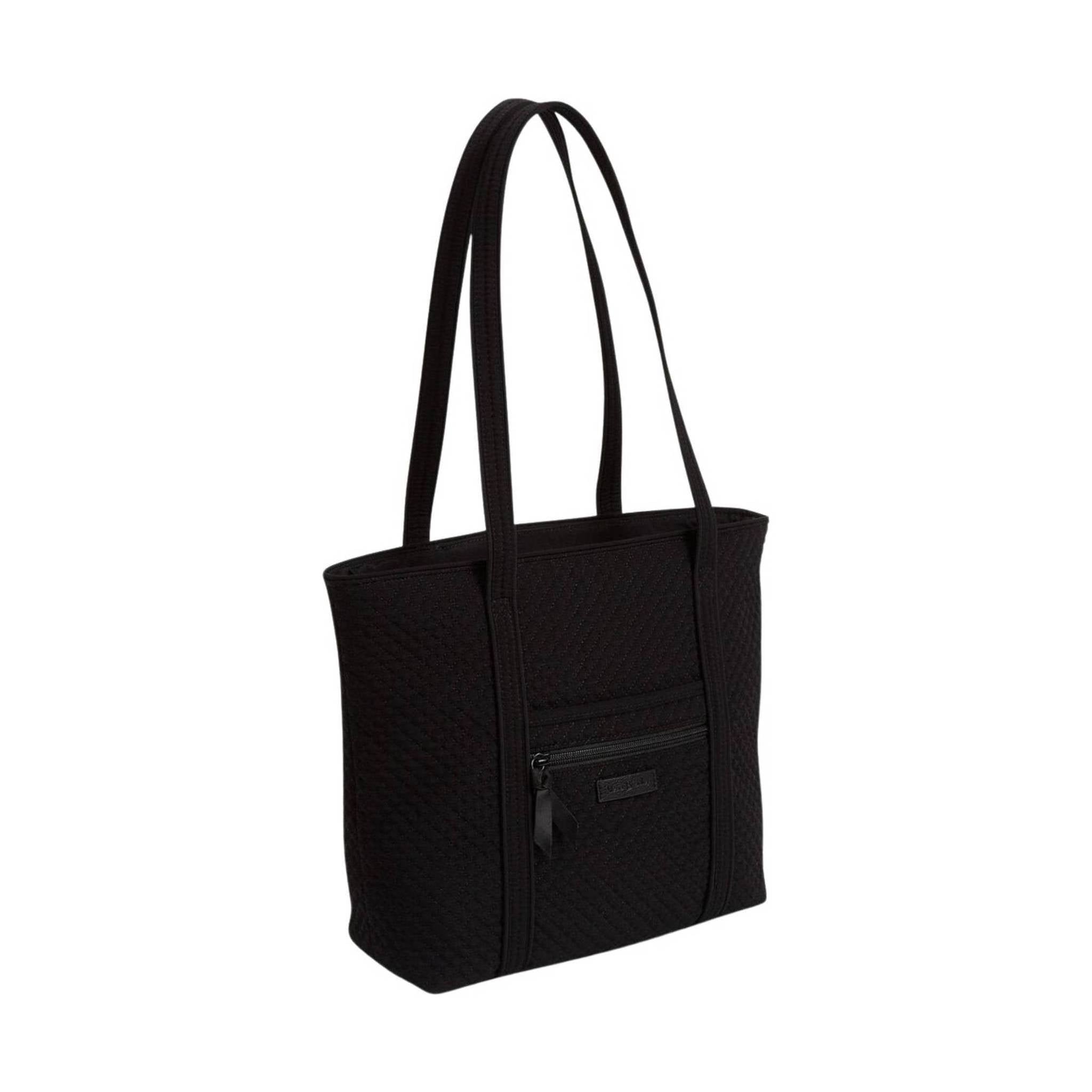 Vera Bradley Small Vera Tote - Classic Black by Lenny's Shoe & Apparel