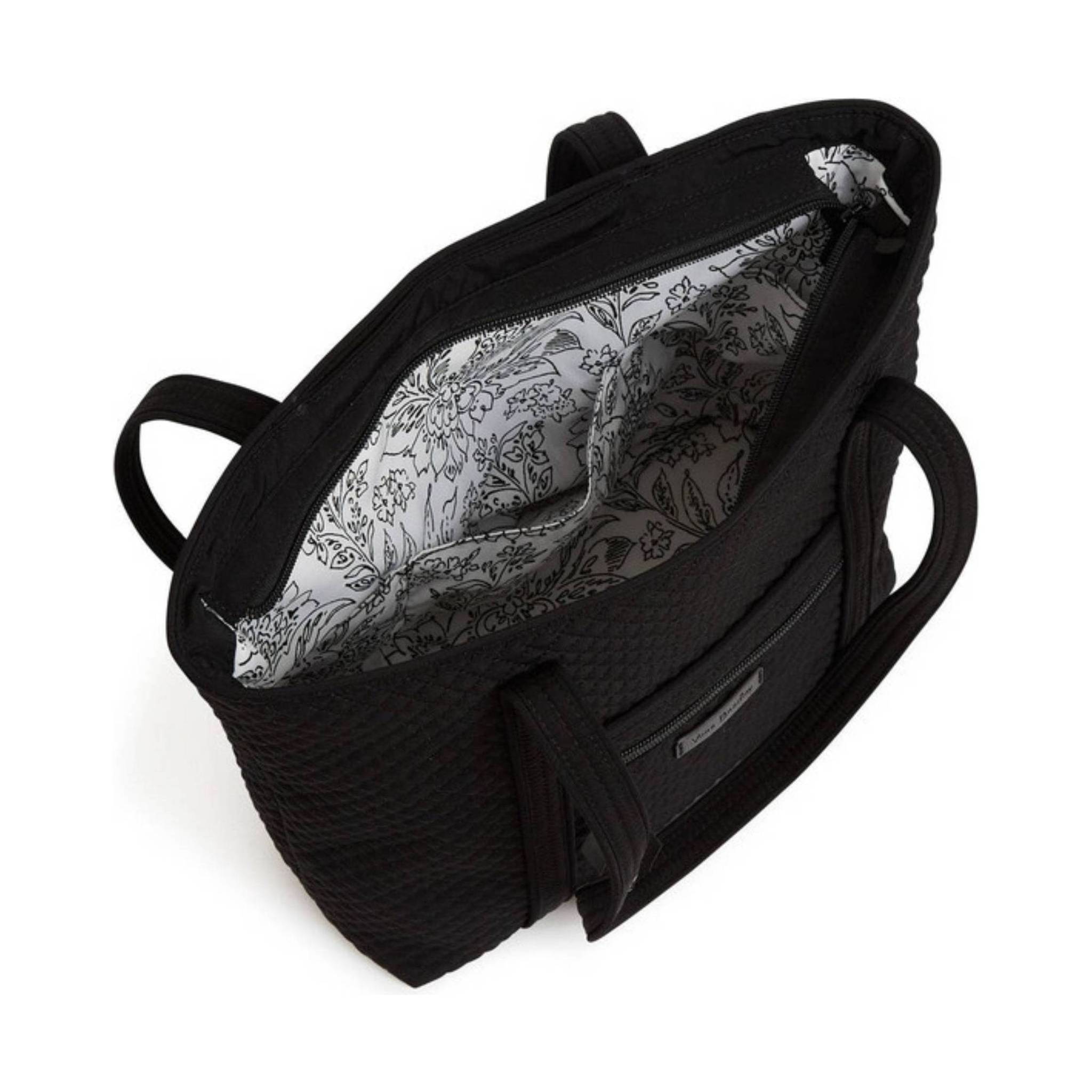 Vera Bradley Small Vera Tote - Classic Black by Lenny's Shoe & Apparel