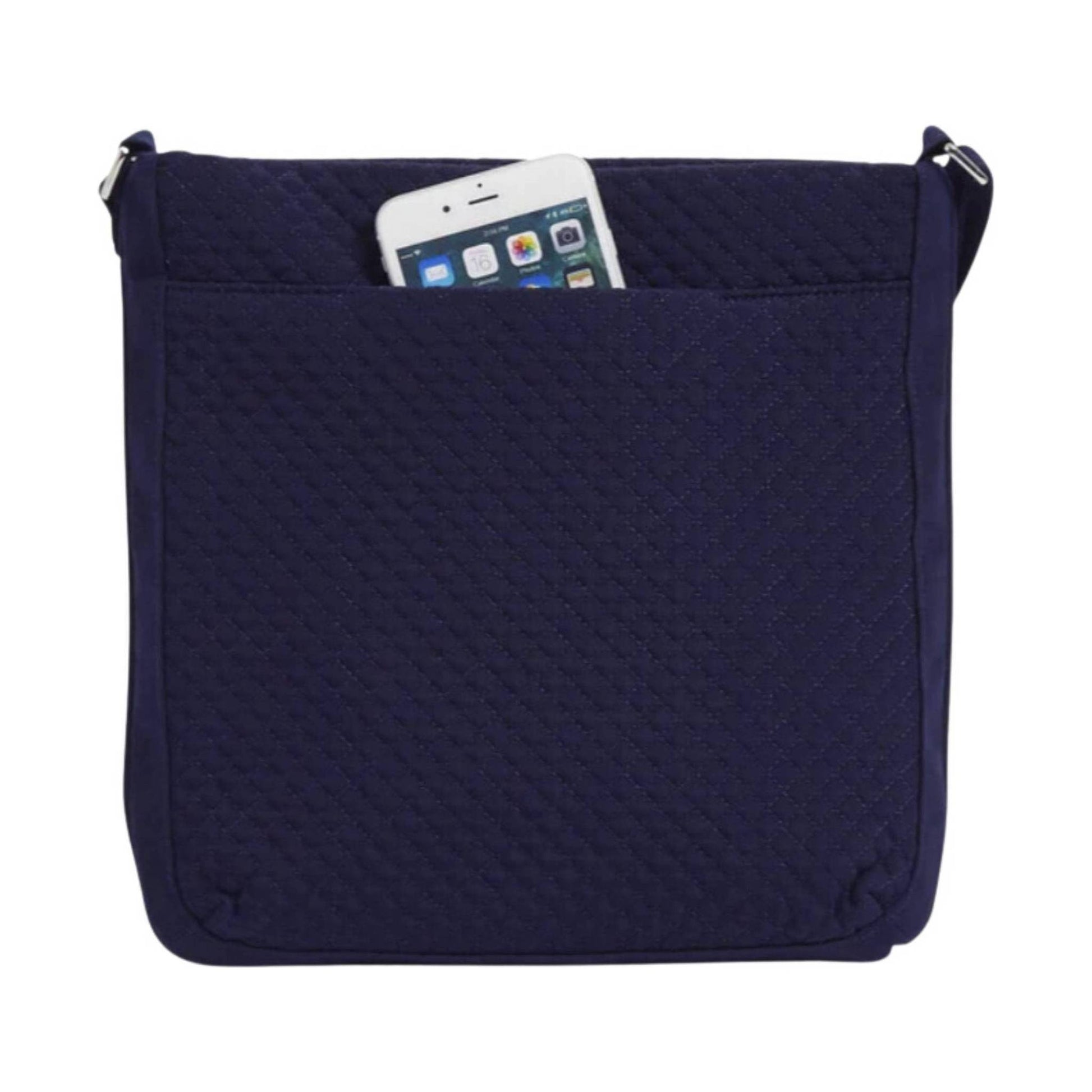Vera Bradley Triple Zip Hipster - Classic Navy by Lenny's Shoe & Apparel