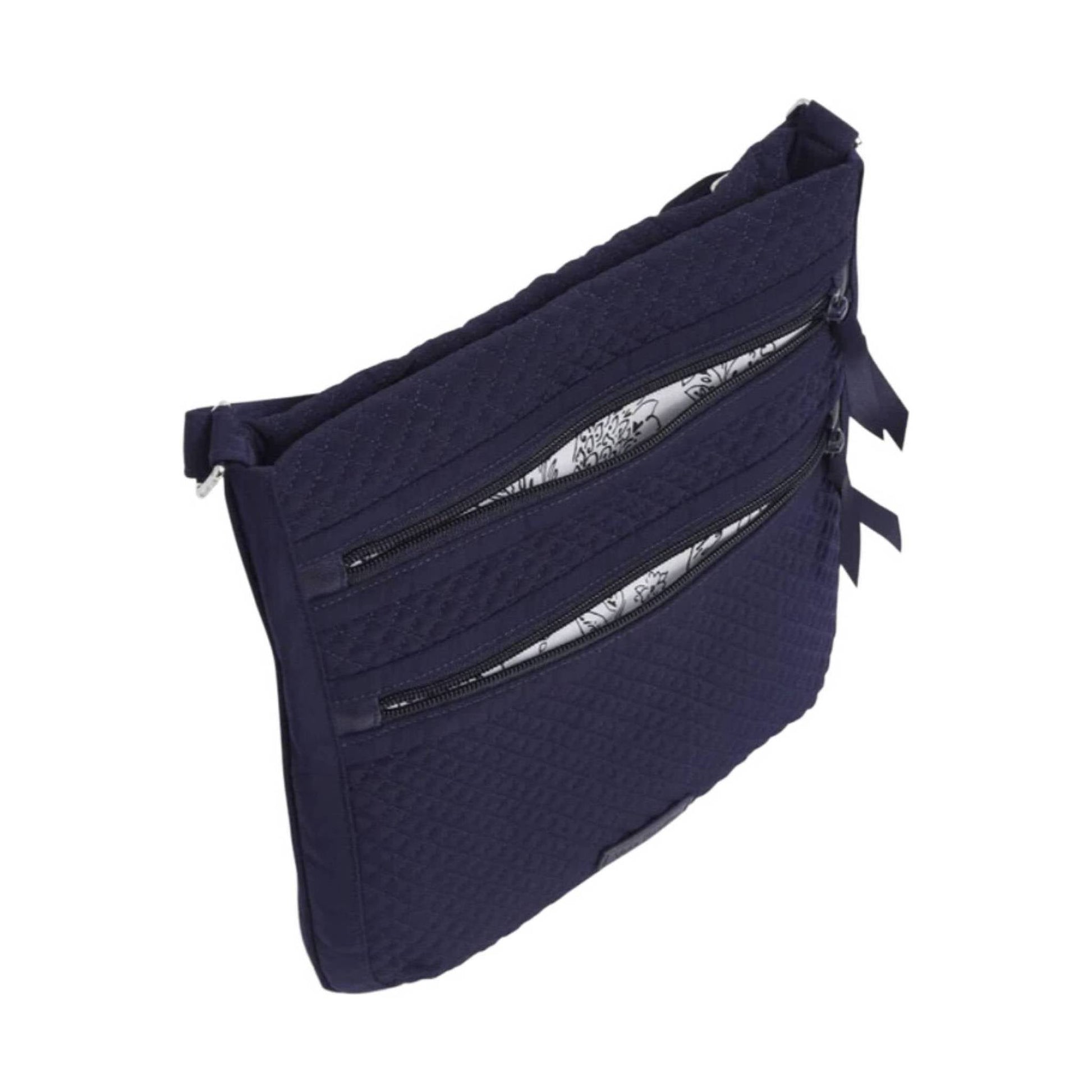 Vera Bradley Triple Zip Hipster - Classic Navy by Lenny's Shoe & Apparel