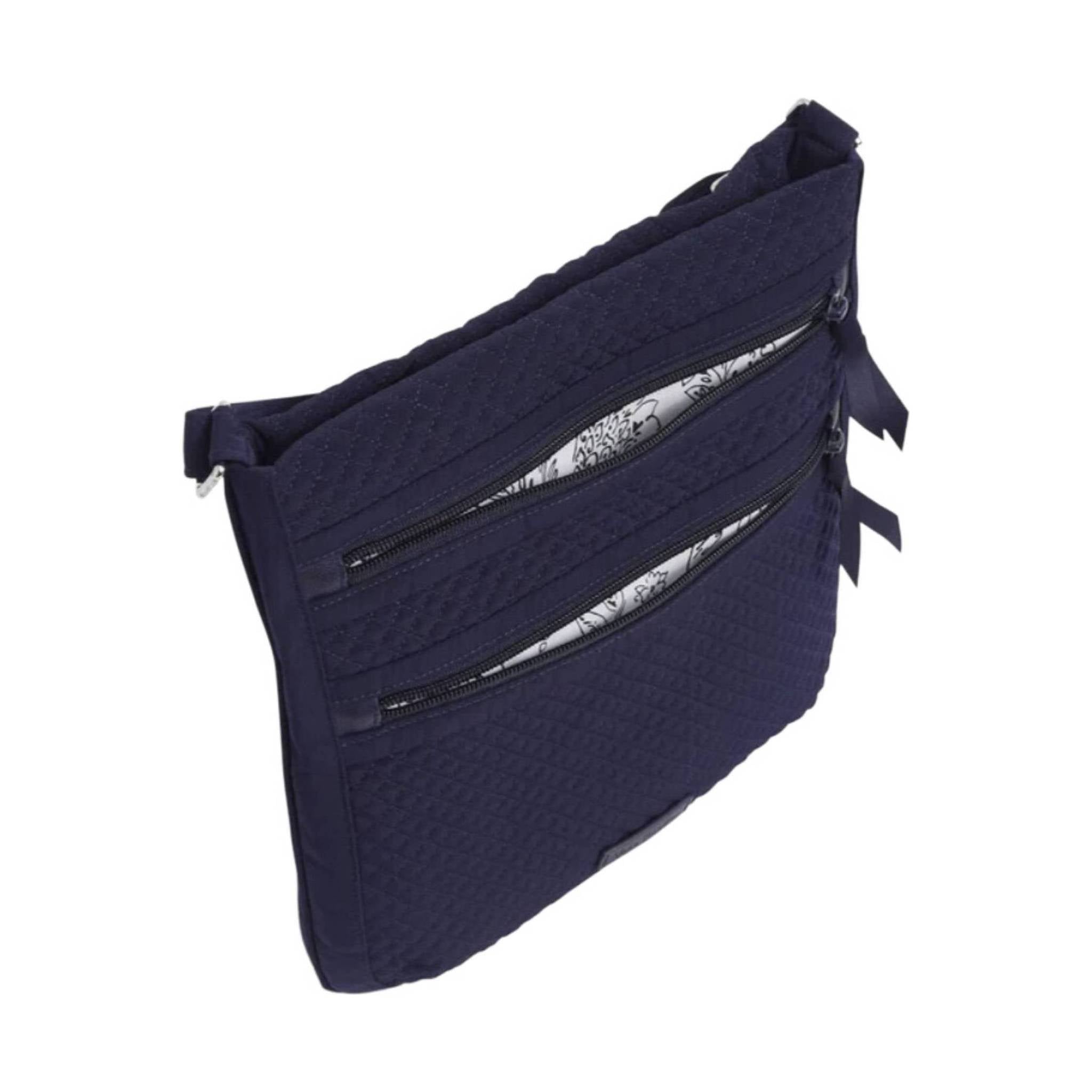 Vera Bradley Triple Zip Hipster - Classic Navy by Lenny's Shoe & Apparel