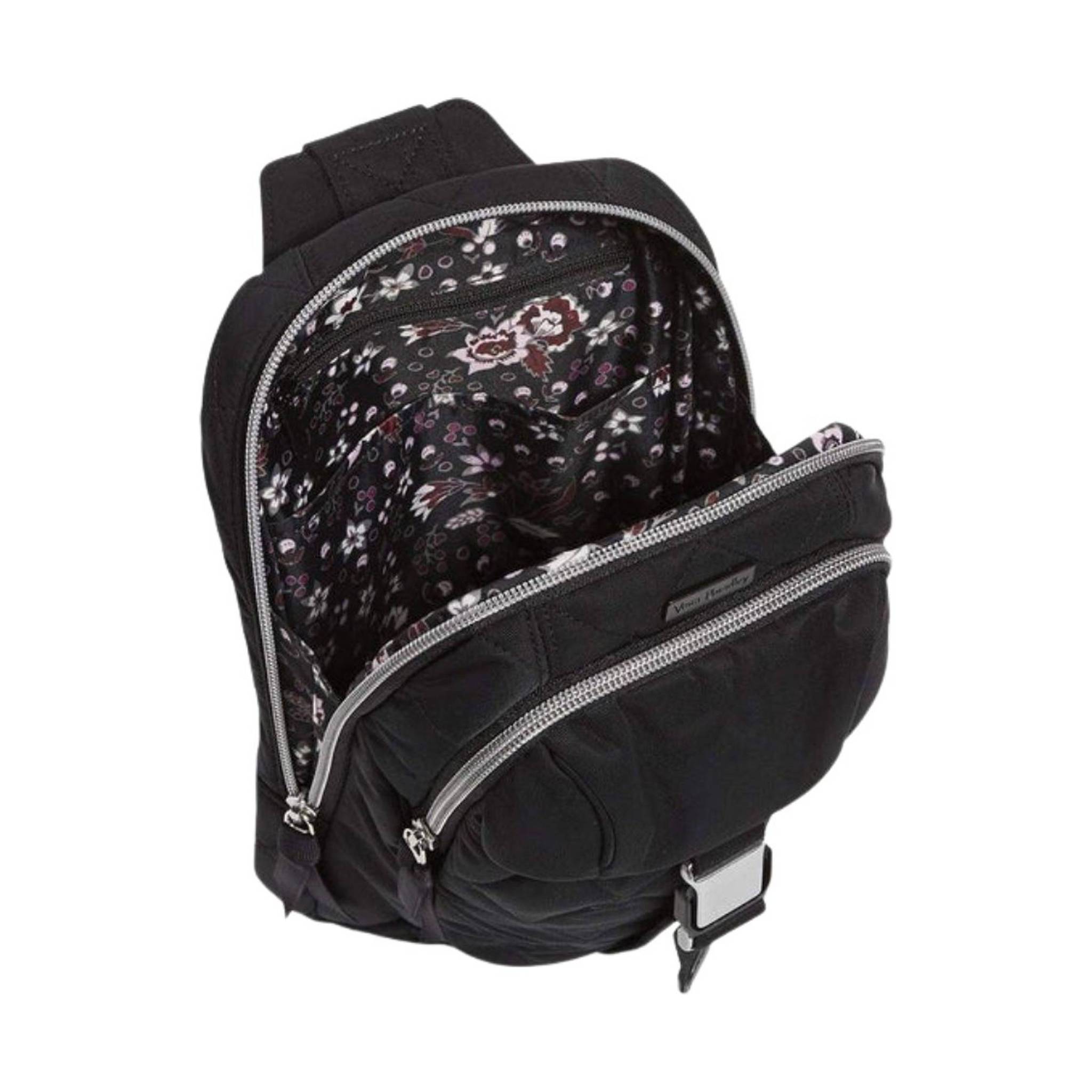 Vera Bradley Utility Sling Backpack - Black by Lenny's Shoe & Apparel