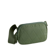 Vera Bradley Woodward Small Belt Bag In Performance Twill - Bronze Green by Lenny's Shoe & Apparel