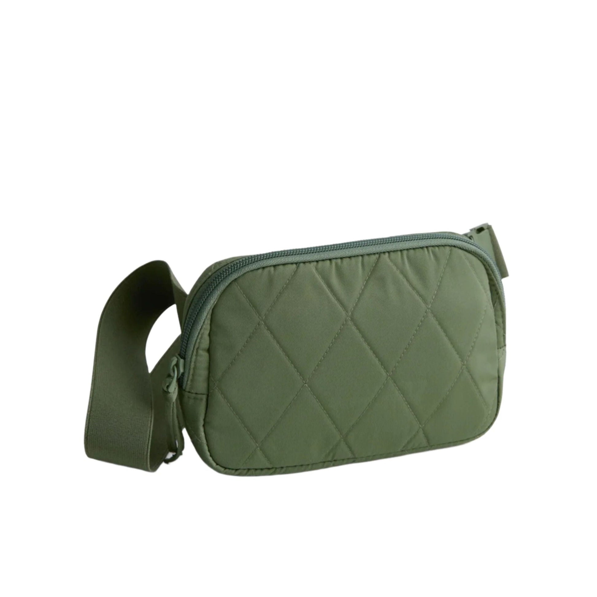 Vera Bradley Woodward Small Belt Bag In Performance Twill - Bronze Green by Lenny's Shoe & Apparel