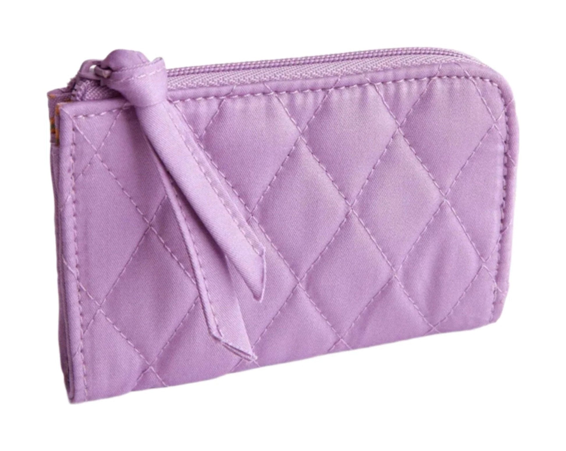 Vera Bradley Zip Card Pouch - Purple Rhapsody In Premium Cotton by Lenny's Shoe & Apparel